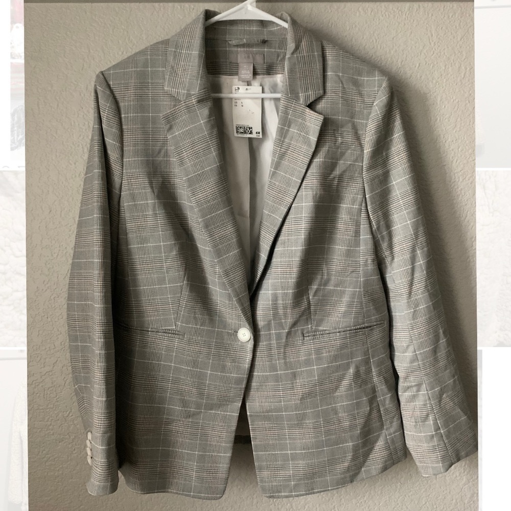 *BRAND NEW* H&M Plaid Blazer